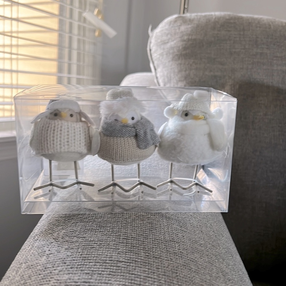 Decorative Winter Birds